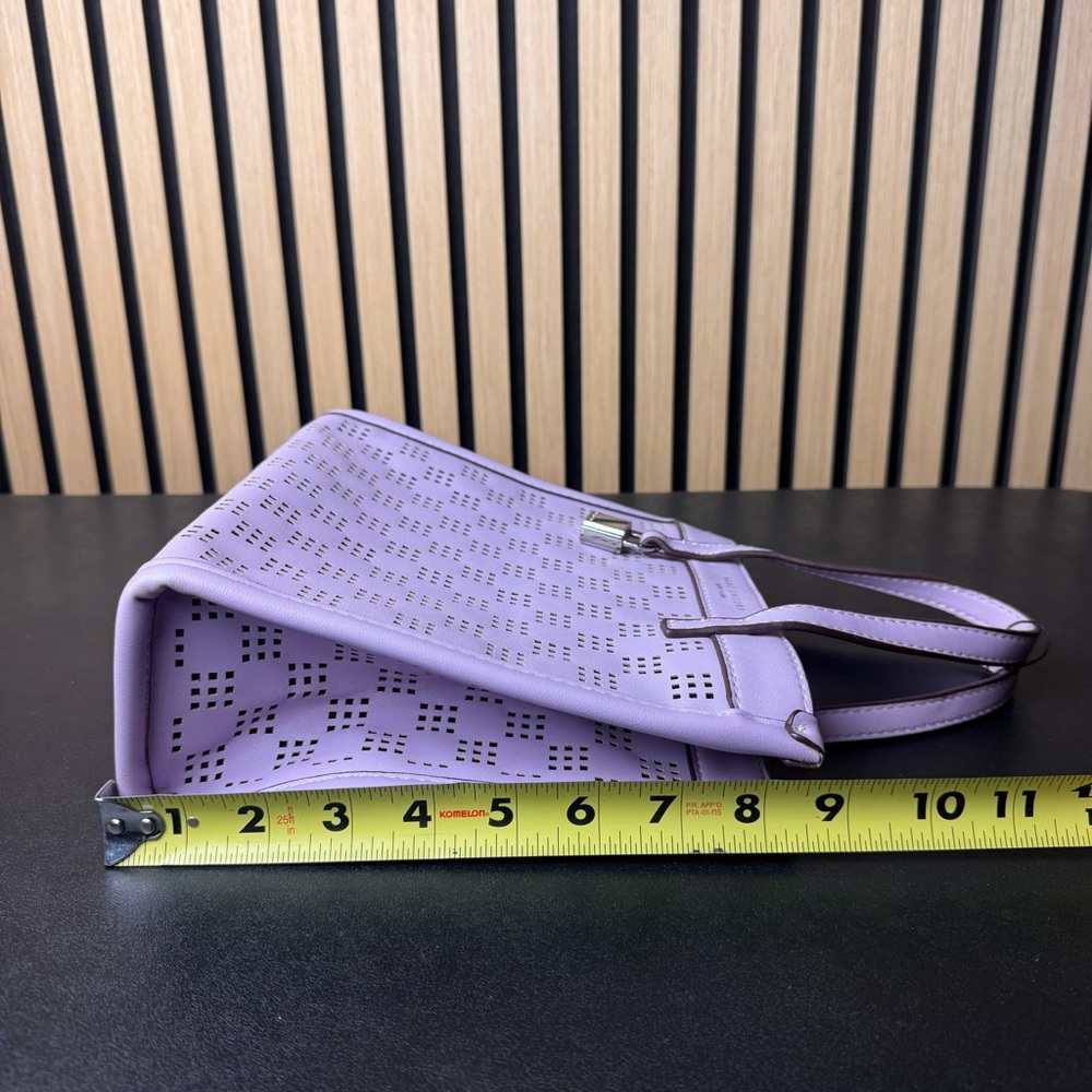 Marc Jacobs Lavender Perforated Satchel - Picture 9 of 11